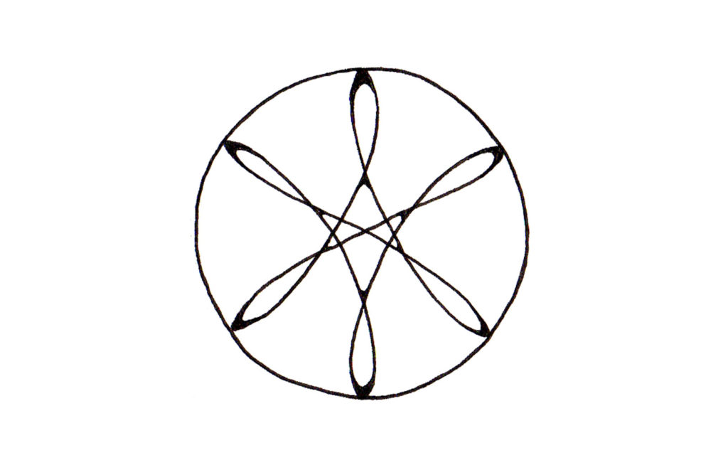 Original Infinity Knot Drawing 